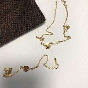 Blushing Bride bracelet and necklace set